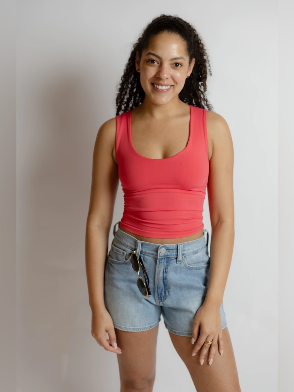 Clean Lines Muscle Cami Berry
